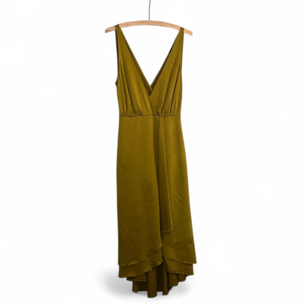 French Connection deep mustard midi Women's Dress
